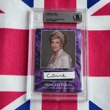 Princess Diana Handwritten Word Cut From a Beckett Autograph Letter Signed picture