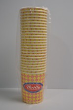 25 Vintage Thrifty Ice Cream Quart Cups NIP Collectible So CA Dairy Drug Store picture