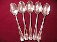 Set Of 5 Teaspoons J A Henckels Cottage Stainless Steel Flatware 6 3/8