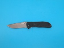 CRKT 6450K Drifter Folding Pocket Knife Plain Edge Frame Lock Black picture