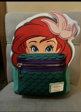 Loungefly Disney Princess The Little Mermaid Ariel Cosplay Mini Backpack NWT picture