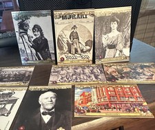 Set Of 9  Gilded Age Alice Roosevelt Billy The Kid, Gustavo’s Franklin Swift Sr. picture