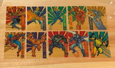 Rare 1994 Marvel Universe Complete Suspended Animation Insert 10 Card Set picture
