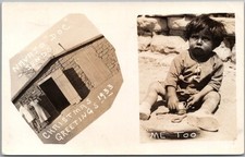 1933 RPPC Photo Postcard 