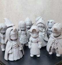 Final Fantasy Tactics *CLASSIC* Jobs resin figurines set ALL CLASSES AND GENDERS picture