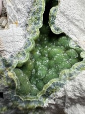 Beautiful Large RARE GREEN Wavellite Specimen from Avant, Arkansas picture