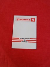 1980's vintage firestone tires full size tuck tire data Europe ,German language  picture