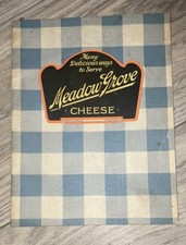 Vintage Meadow Grove Cheese Recipe Booklet Cudahy Advertising Cookbook Rare picture