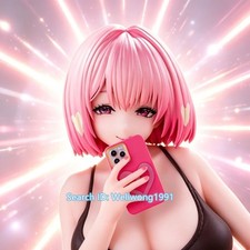 Anime Hentai Sexy Selfie Girl Busty Figure Toy PVC  Statue Model 6.5in No Box picture
