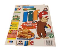 2005 Curious George Quaker Life Cereal Box 15oz picture