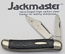 Vintage IMPERIAL IRELAND Serpentine Jack Knife - Solid Used Knife - Carbon Steel picture