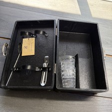 The Original Trav-L-Bar Ever-Wear Portable Travel Bar Set Vintage Cocktail Kit picture