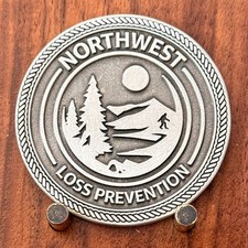 Northwest Loss Prevention BOI2 Nampa Idaho Challenge Coin  W#26 picture