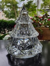 BOHEMIA CRYSTAL CHRISTMAS TREE Hand Cut Lead Crystal, 8.5