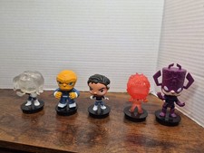 Fantastic Four First Step Theater Exclusive Cup Toppers Set Of 5 picture