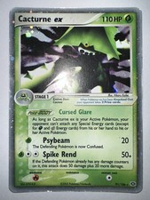 Cacturne ex 91/106 - ex Emerald Holo Rare Pokemon TCG  picture