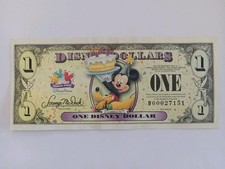 2009 Series D $1.00 Mickey and Pluto Celebrate Today Disney Dollar  picture