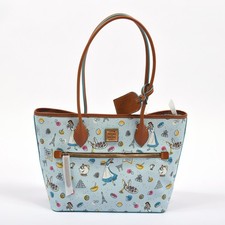 Disney Dooney & Bourke EPCOT Food & Wine 2021 Beauty & Beast Tote NWT picture
