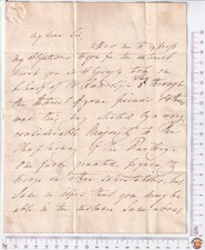 1830s Richard Wilson 2p Letter ALS - William Tooke Lawyer - Soc of Arts Randolph picture