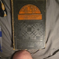 Household Searchlight Recipe Book 1934 Vintage Recipe Booklet Migliario Allard picture