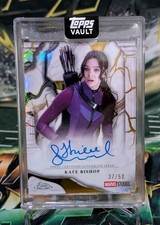 2026 Topps Marvel Vault Hailee Steinfeld Kate Bishop Gold Immortal Auto /50... picture
