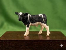 Schleich HOLSTEIN COW Dairy Farm Figure Black & White 2015 (Retired) picture