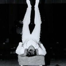 c1980s The Francarros Foot Juggling Supreme Circus Antipodist Frank Clark Photo picture
