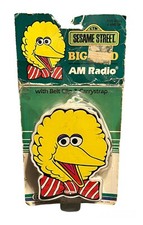 Vintage 1985 Concept 2000 Sesame Street Big Bird AM Radio New/Sealed picture