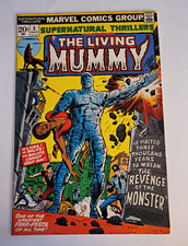Marvel Comics Supernatural Thrillers #5 Living Mummy Bronze Age 1973 picture