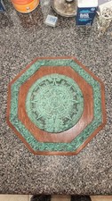Vintage Mexican Aztec Mayan Calander Wall Plaque picture