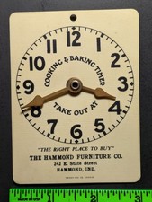 Vintage Hammond Furniture Indiana Cooking Baking Celluloid Timer picture