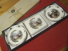 Lord Nelson Pottery Set -  Lidded Trinket Box & Two Pin Trays - In Original Box picture