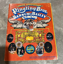 Ringling Bros. and Barnum & Bailey 100th Anniversary Program 1970 picture