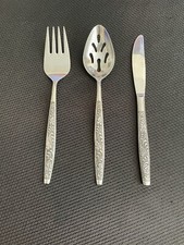 Vintage Stainless Steel Japan Flatware Lot Of 3 picture