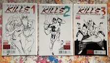 DEADPOOL KILLS THE MARVEL UNIVERSE #1 2 3 2ND PRINT 2012 J SCOTT CAMPBELL 1-3 picture