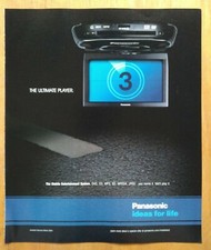 2004 Panasonic Mobile DVD Entertainment Center Photo Promo Vintage Print Ad  picture