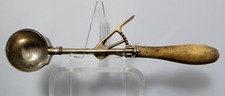Ice Cream Scoop Dipper Gilchrist #31 Wood Handled - 10.5 Inches Long 2 Inch Wide picture