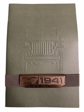 2016 Jeep 75-Years History (Since 1941) - Original Sales Brochure - Metal Emblem picture