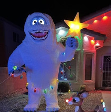 9 FT ANIMATED BUMBLE THE ABOMINABLE FROM RUDOLPH OUTDOOR YARD DECOR picture