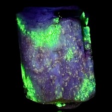 158 GM Aquamarine Crystal With Fluorescent On Feldspar From Skardu Pakistan r2 picture