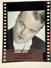 PHILIP SEYMOUR HOFFMAN - Rare Original Press Photo Transparency by HERB RITTS picture