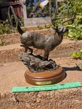 Comin Through The Rye BUCK Bronze Sculpture Figure BJ Williams Ducks Unlimited picture