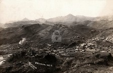 Oatman Arizona c1915 Johnson Birdseye View Mining RPPC Photo Postcard COPY picture