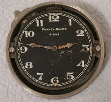 Clock Phinney-Walker 8-day Wind Up Vintage Clock 1920's? For Parts Or Repair (B) picture
