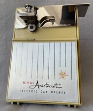 Vintage Rival Aristocrat  Can Opener Golden w/Stainless  Model 775 picture