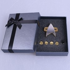 Badge  Voyager Communicator Pin Rank Pin Set Brooches Badge picture