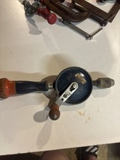 Vintage Stanley Handyman Hy-Lo Drive No. H1220 Egg Beater Hand Drill  picture