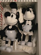 Steiff Disney D23 2019 Steamboat Willie Mickey & Minnie Mouse Set No. 5 Of 50 picture