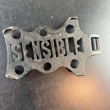 Sensible iron trivet holder for sad iron  cast picture