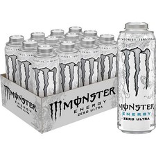 Monster Energy Mega Ultra Zero Cans, 24 Oz - Pack of 12 picture